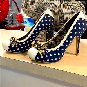 Polkadot navy blue Shoes